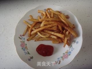 自制肯德基薯条的做法步骤：10