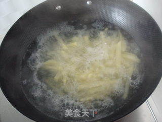 自制肯德基薯条的做法步骤:3