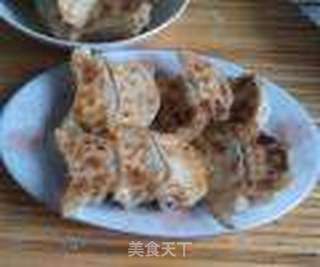 韭菜肉锅烙的做法步骤:13