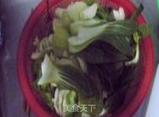 香菇油菜包的做法步骤:2