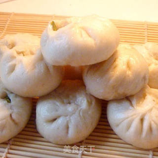香菇油菜包的做法步骤:6