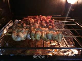 烤羊肉串的做法步骤:4