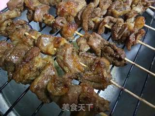 烤羊肉串的做法步骤:5