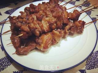 烤羊肉串的做法步骤:7