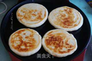 烧饼夹烤肉的做法步骤:8