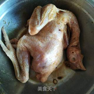 烤鸡的做法步骤：3