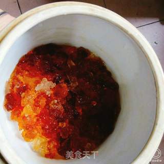 桃胶红枣牛奶露的做法步骤:7