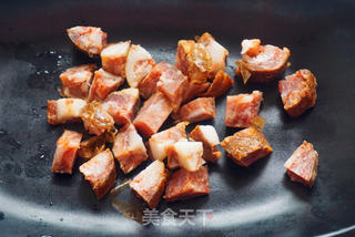 黄金蛋炒饭的做法步骤:2