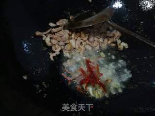 韭黄炒肉丝的做法步骤:6