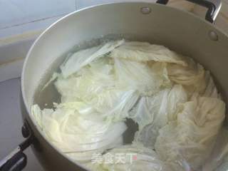 上汤白菜的做法步骤:2