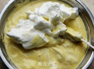 金桔戚风蛋糕的做法步骤:10