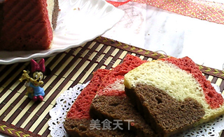 三色吐司的做法步骤:20