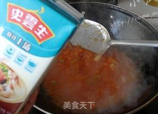茄汁火锅的做法步骤:7