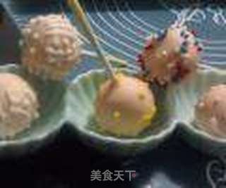 巧克力蛋糕棒棒糖的做法步骤:7
