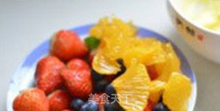 春天的面包也要美美的---奶油水果面包的做法步骤:8