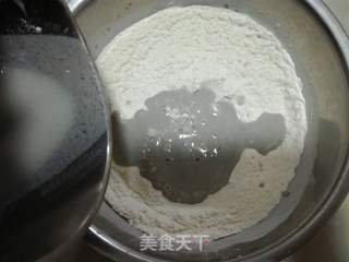 黑白豆浆馒头的做法步骤:2