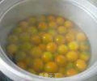 金桔蜜饯的做法步骤:4