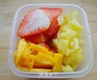 清新水果披萨的做法步骤:15