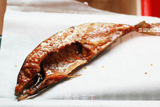 深夜食堂——香烤竹荚鱼的做法步骤:4