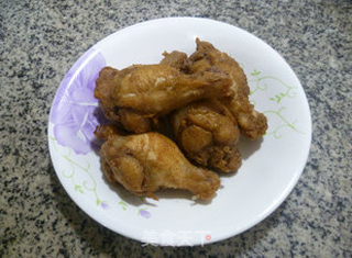 油炸麻辣鸡翅根的做法步骤：8