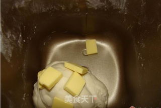 香蒜面包的做法步骤:2