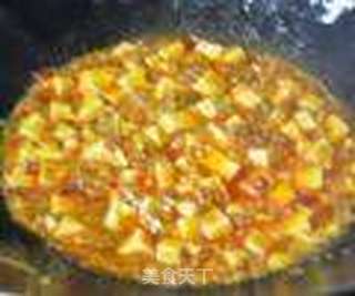 麻辣豆腐的做法步骤:7