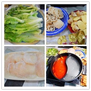 红果家菜谱之美味的番茄鸳鸯火锅的做法步骤:3