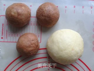 面包机版双味吐司的做法步骤:7