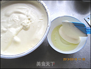 八寸海绵蛋糕的做法步骤:6