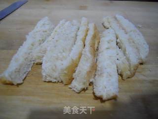 葱香黄油面包干的做法步骤:3