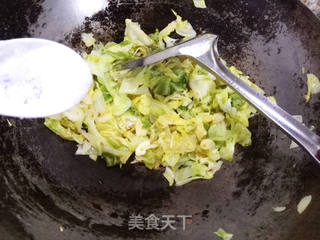 酸辣包菜的做法步骤:10