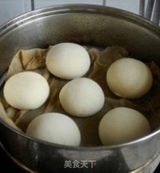 紫米夹心馒头的做法步骤:18