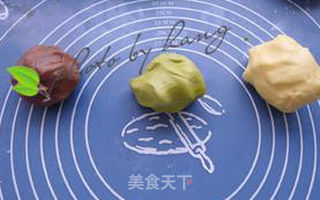 三色圈饼的做法步骤:5