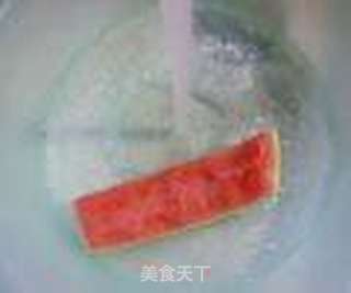 肉末西瓜皮豆腐羹的做法步骤:3
