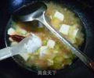 肉末西瓜皮豆腐羹的做法步骤:9