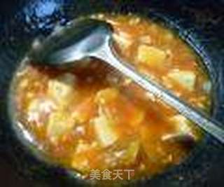 肉末西瓜皮豆腐羹的做法步骤:13