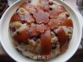 蜜汁八宝饭的做法步骤:10