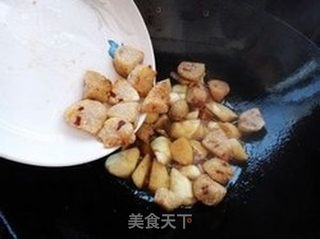 粽子烧茭白的做法步骤:7