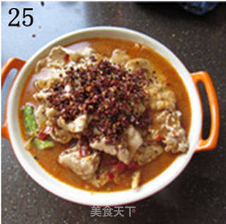 传统水煮牛肉的做法步骤:25