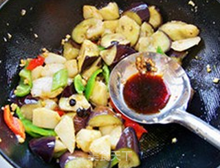 心蓝手制私房菜【豉香地三鲜】——冰淇淋流泪(探访)的做法步骤:8