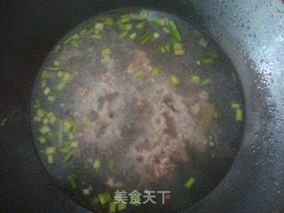 小时候的味道--瘦肉汤面的做法步骤：3