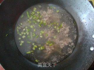 小时候的味道--瘦肉汤面的做法步骤:4