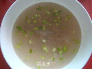 小时候的味道--瘦肉汤面的做法步骤:5