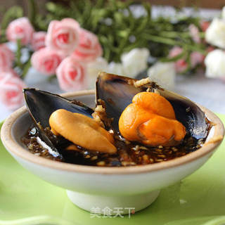 初春海虹最肥时---蘸汁青口的做法步骤:7