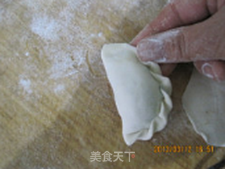 出九的韭(九)菜馅饺子----如何调韭菜馅不出水?的做法步骤:19
