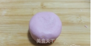 梅花糯米团的做法步骤：4
