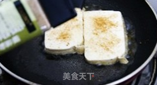 三要点做出外焦内嫩的街头人气小吃——铁板豆腐的做法步骤:5