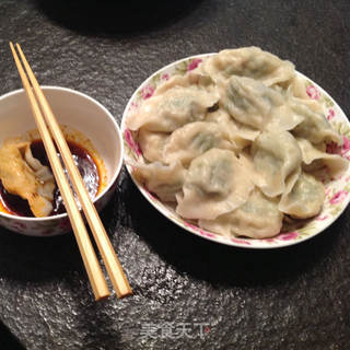 鲜虾韮菜饺子的做法步骤:13