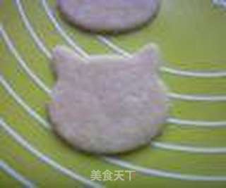hello kitty 情侣饼干的做法步骤:5