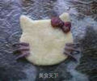 hello kitty 情侣饼干的做法步骤:6